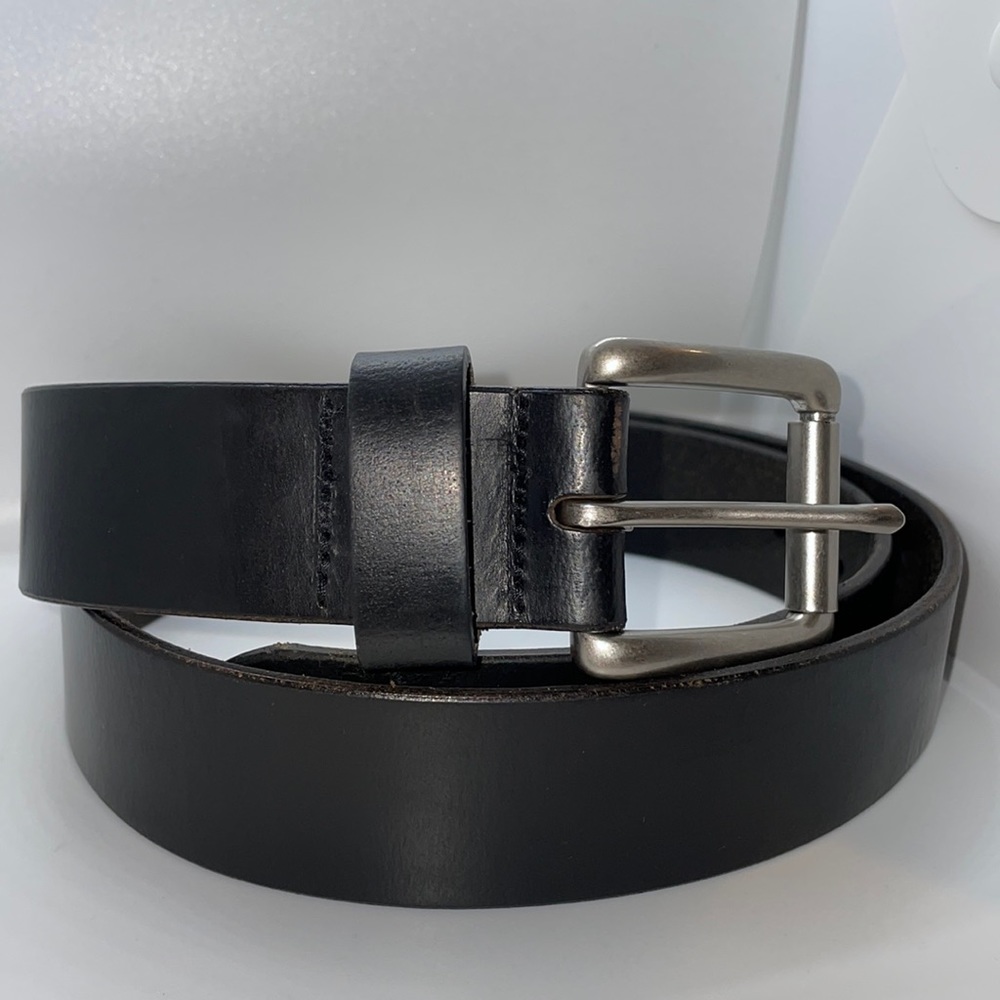 Used LL Bean Belt. Black. Size 36 100% Cowhide